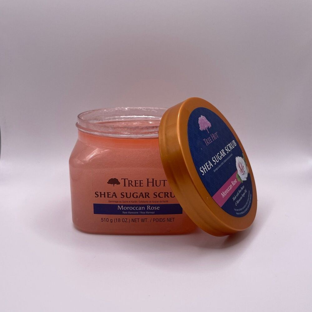 Tree Hut Moroccan Rose Shea Sugar Exfoliating and Hydrating Body Scrub